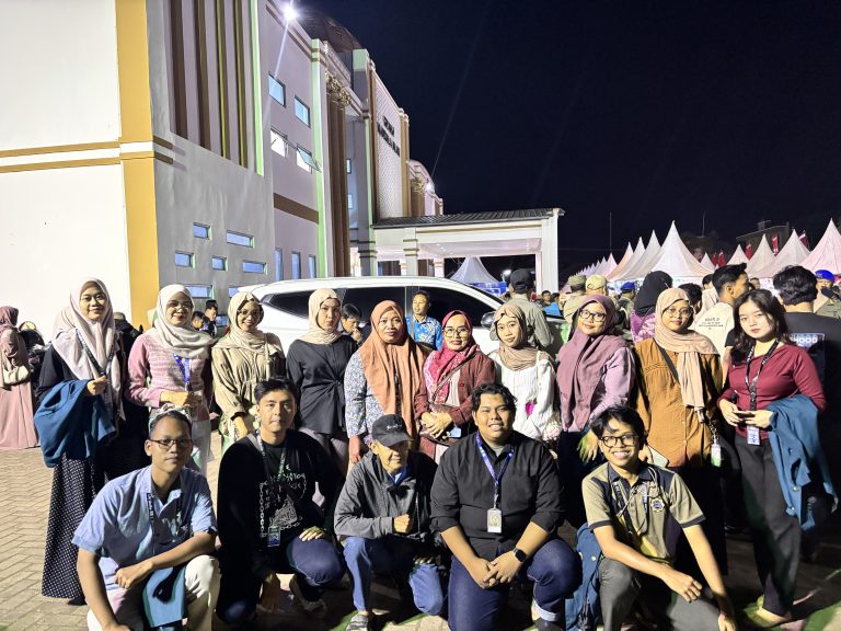 Mahasiswa KKN Unila di Bandar Lampung Expo 2025
