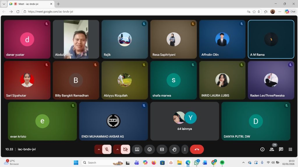 Koordinasi Awal Kegiatan KKN Campang Raya Bersama Dewan Pembina Lapangan