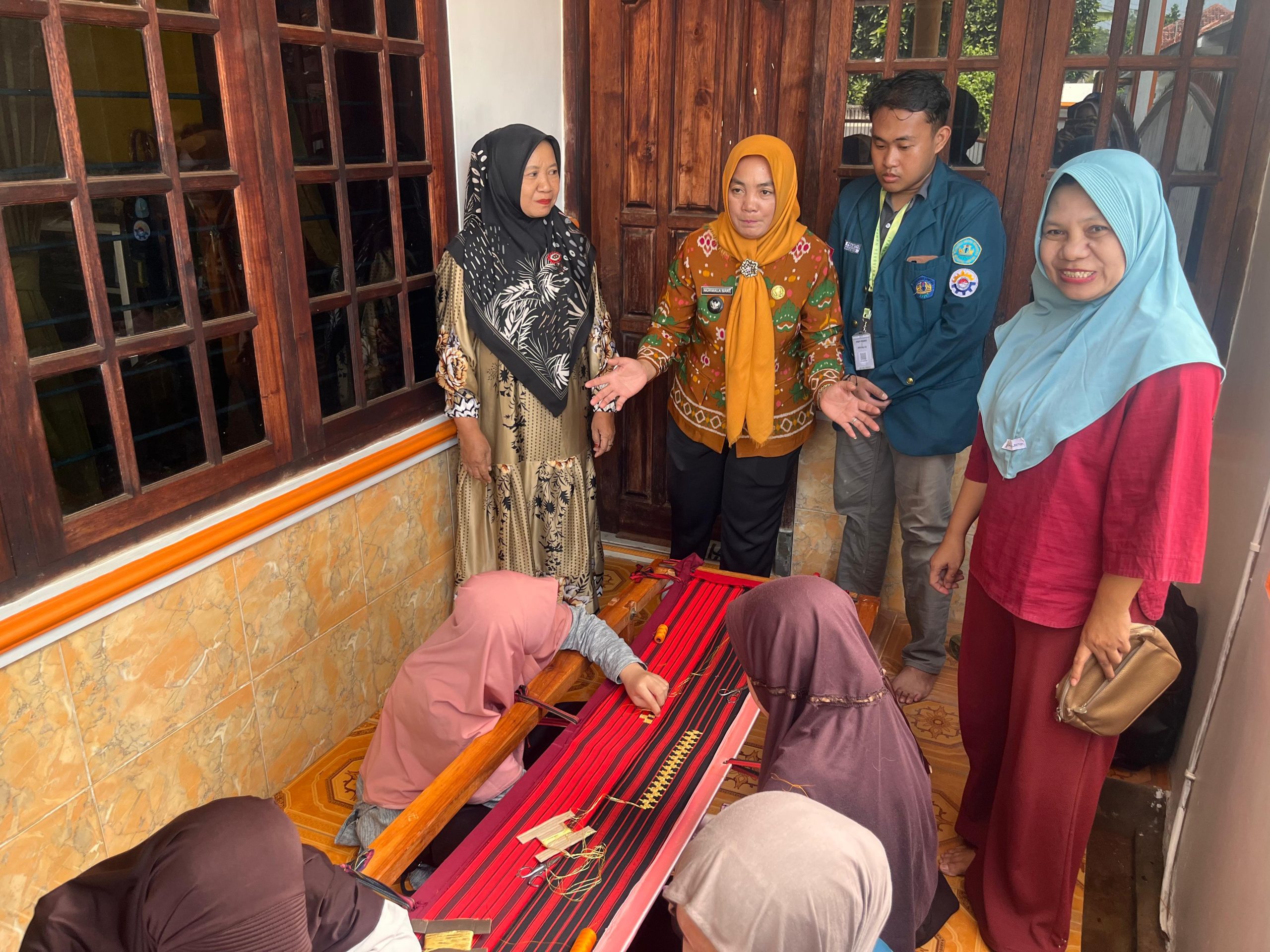 Foto Kunjungan Sanggar Tapis