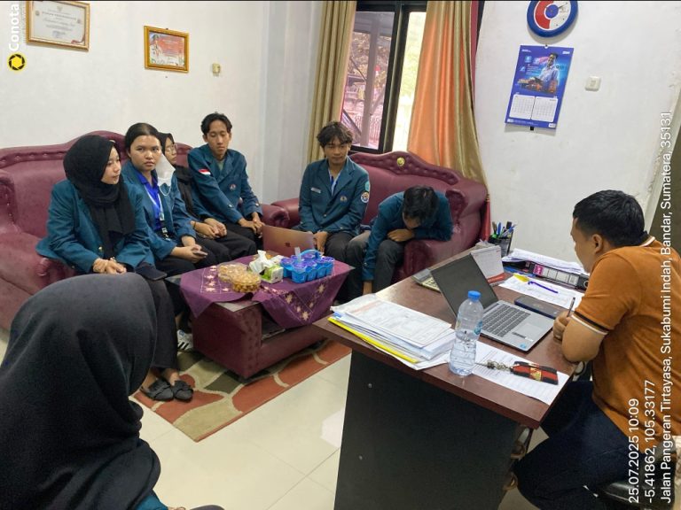 Pemaparan Program Kerja dengan Lurah