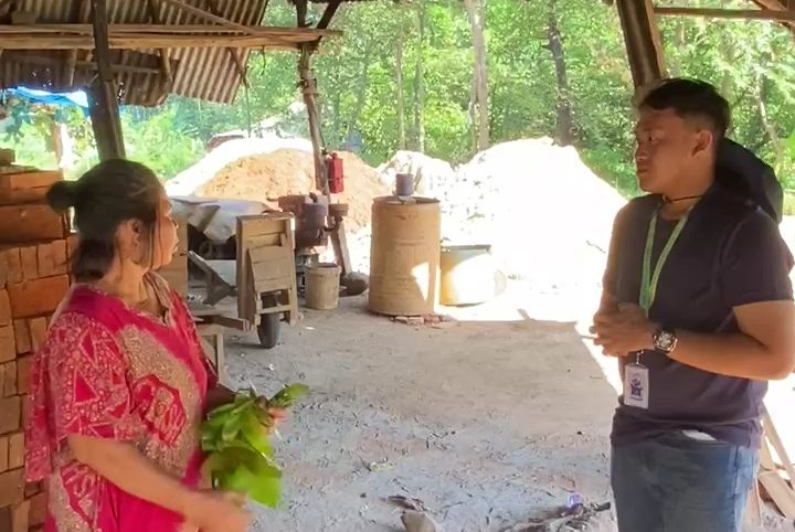 Survei UMKM Produksi Batu Bata Rajabasa Nunyai