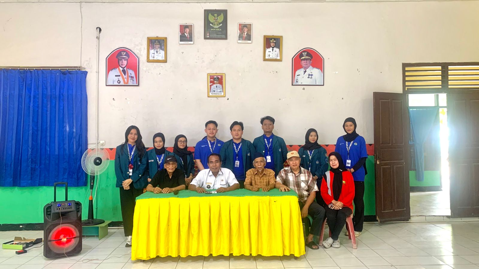 Mahasiswa KKN Unila di Sambut Hangat Oleh Perangkat Kelurahan Perumnas Way Halim