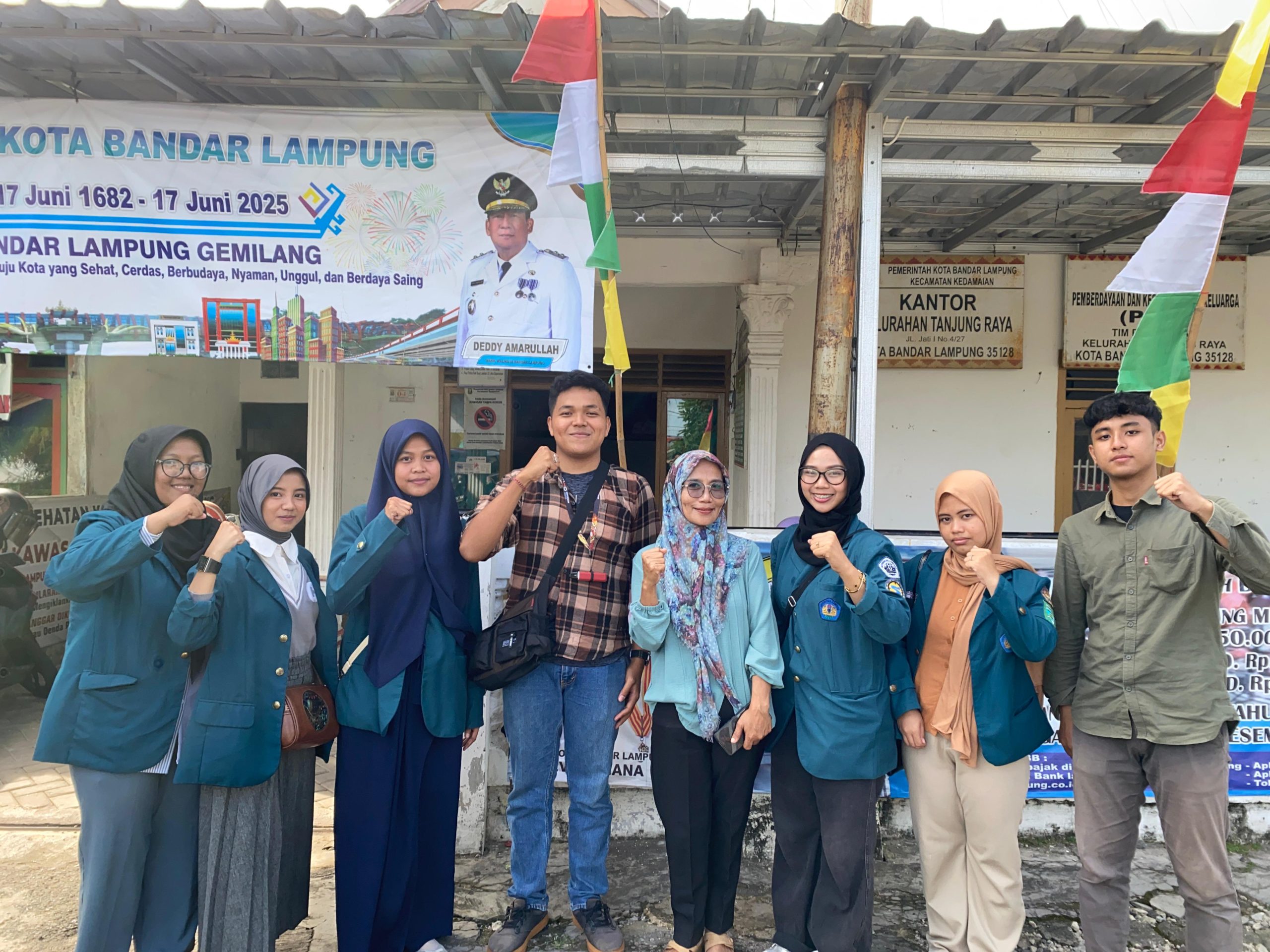 Hari Kedua KKN Unila Desa Tanjung Raya