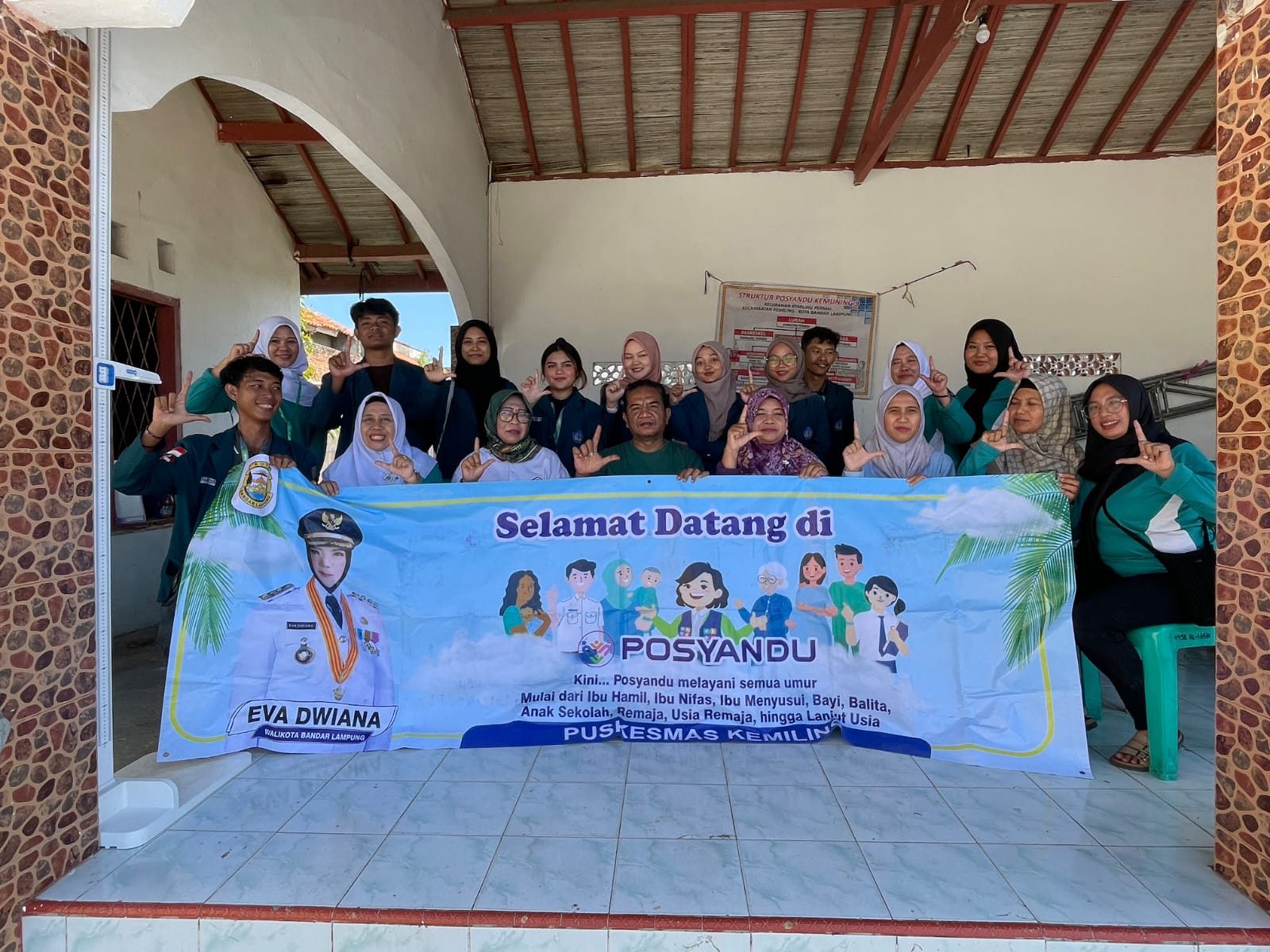 Cegah Stunting: Mahasiswa KKN Unila Berkontribusi dalam Kegiatan Posyandu dan PMT di Kemuning 9, Kelurahan Kemiling Permai