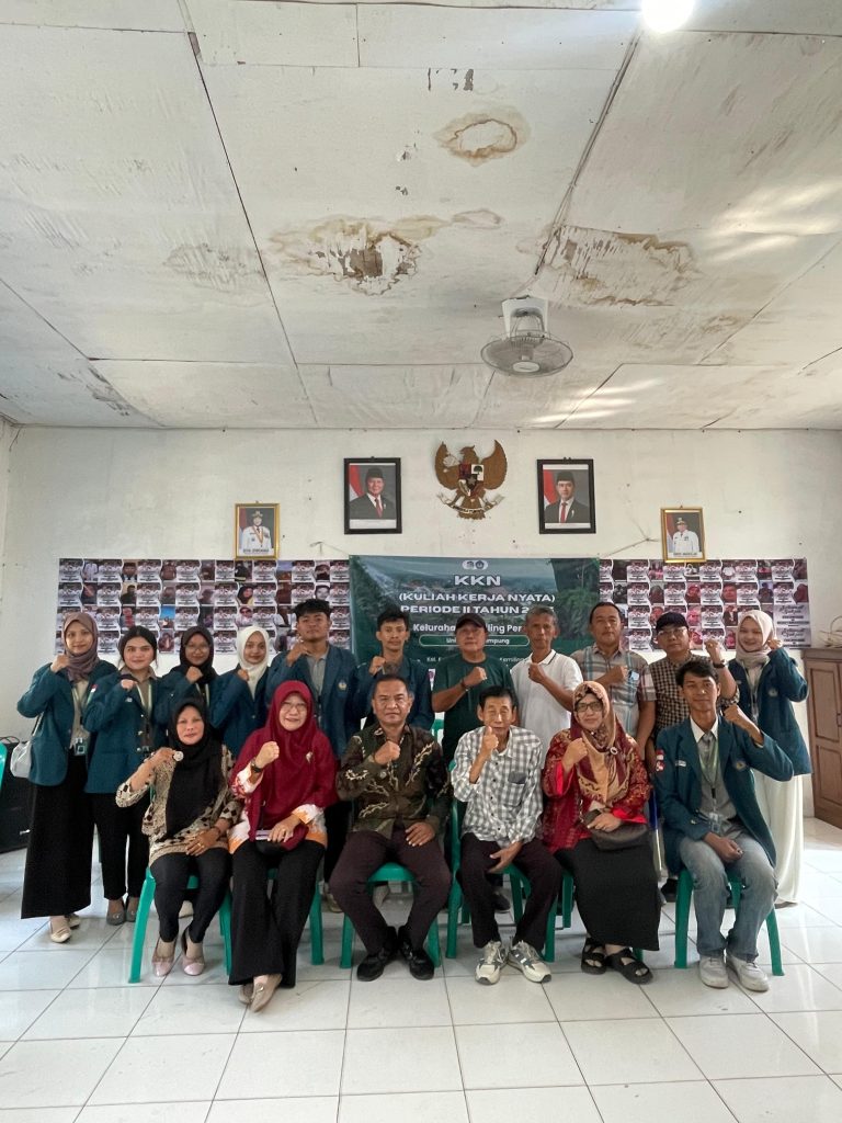 Mahasiswa KKN Unila Gelar Lokakarya Bersama Kelurahan Kemiling Permai: Sinergi Program dan Harapan Bersama