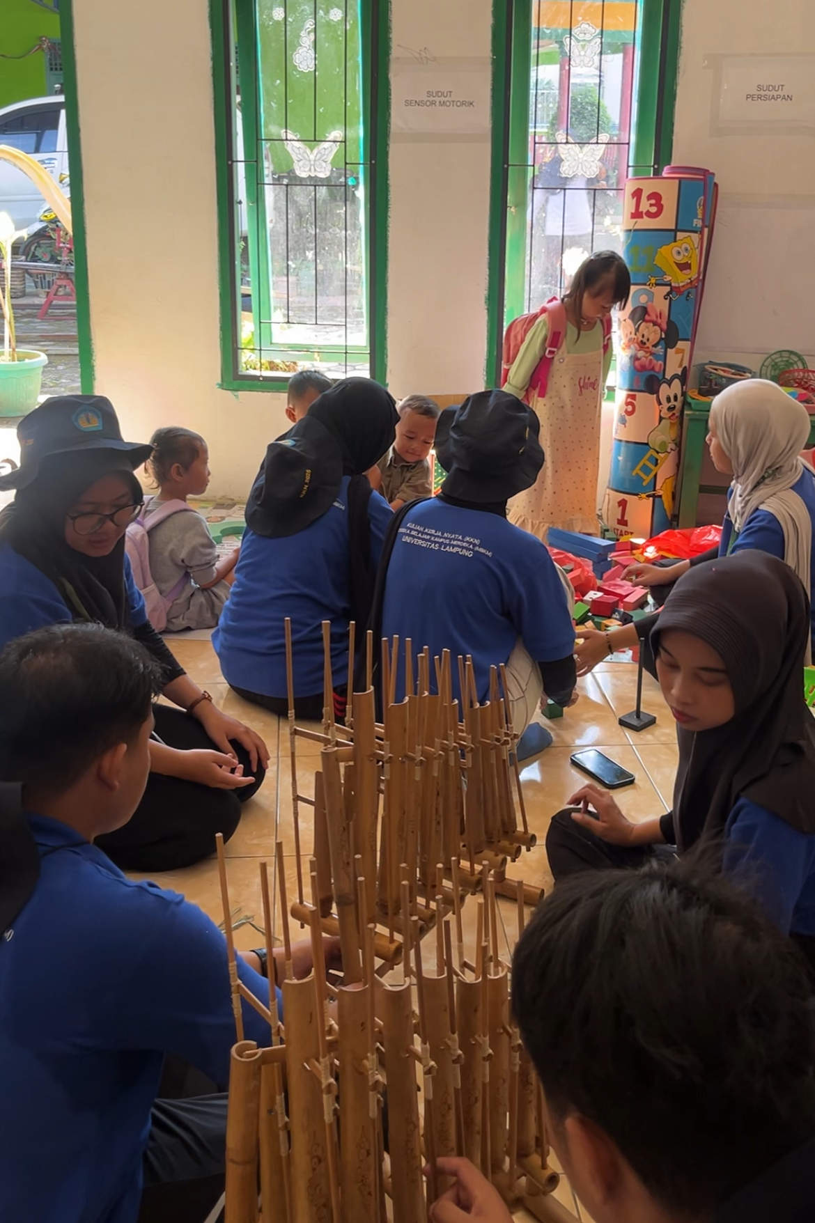 Penataan Ruang Bermain PAUD SPS Mawar