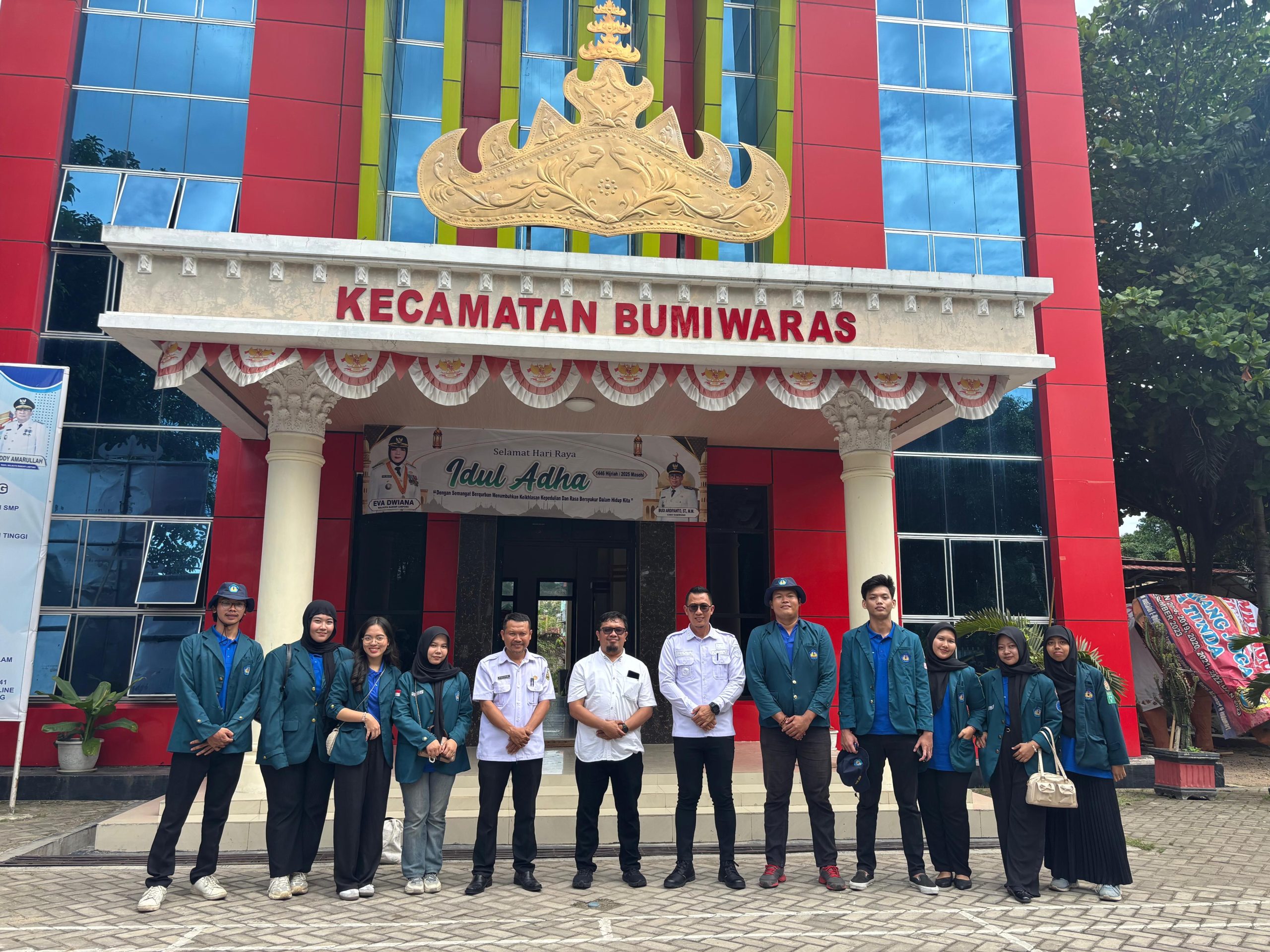 penerimaan mahasiwa kkn di kecamatan