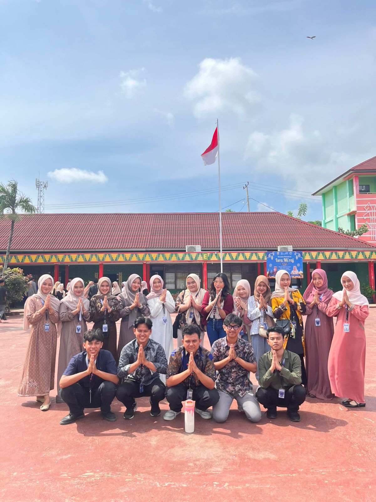 30 januari 2026 memperingati isra miraj di smp 15 bandar lampung