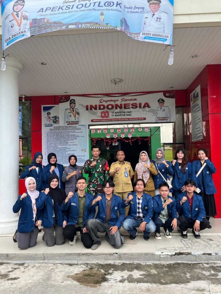 Mahasiswa Universitas Lampung melaksanakan survei pra-KKN dan koordinasi awal di Desa Sumber Rejo Sejahtera, Kecamatan Kemiling, Kota Bandar Lampung