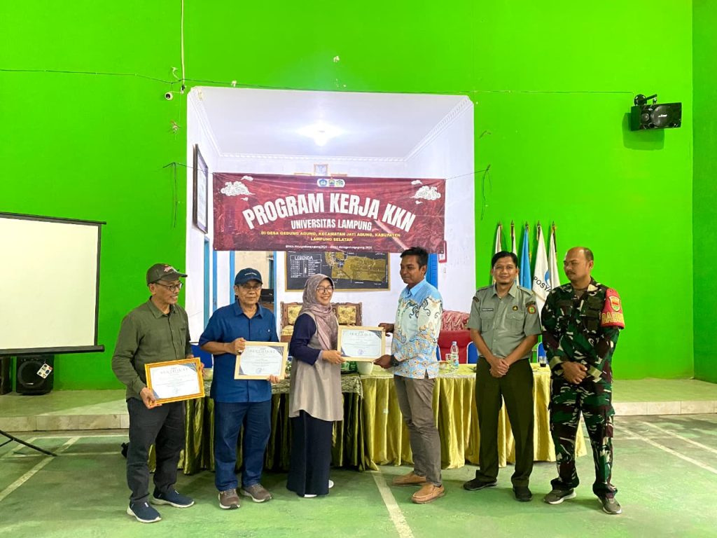 Penyerahan Sertifikat