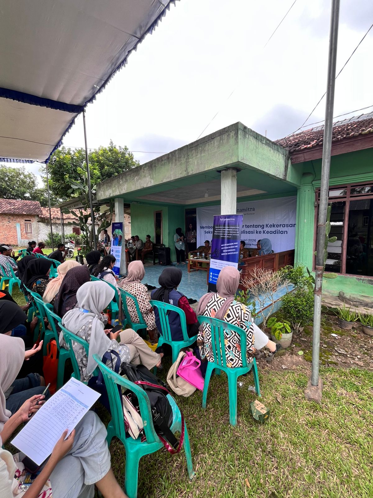 Diskusi Lintas Sektor Kalyanamitra, Desa Rulung Raya