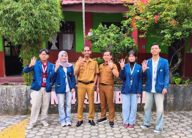Dokumentasi Kegiatan Kunjungan dan Sosialisasi Rencana Program KKN di SDN 4 Sumberrejo