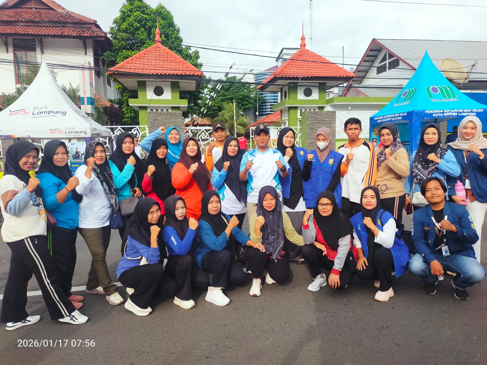 Dokumentasi Kunjungan Mahasiswa KKN Desa Sumberrejo Sejahtera ke Wisata Kuliner UMKM Bung Karno dalam Rangka Pengenalan dan Pemberdayaan UMKM