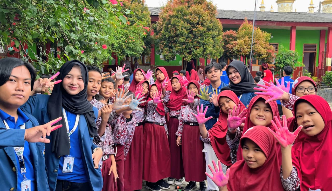 Dokumentasi Sosialisasi Stop Bullying di SD Negri 4 Sumberejo