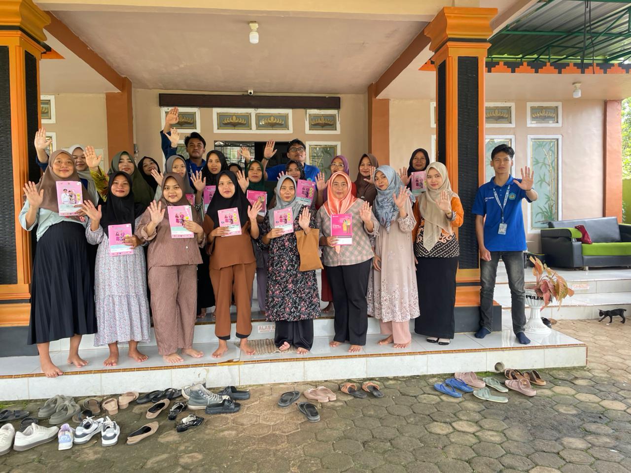 Mahasiswa KKN Unila Dampingi Posyandu Ibu Hamil di Tunggul Pawenang