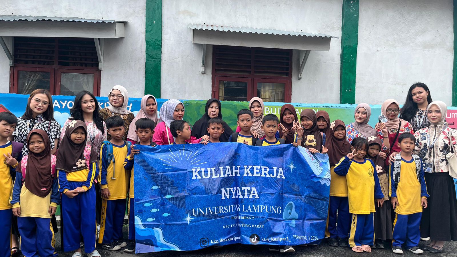 Sosialisasi Mahasiswa di SD MI Jamiatul Islamiyah Kuripan