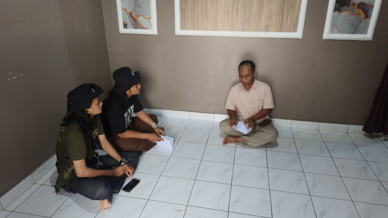 BERBINCANG BERSAMA KEPALA LINGKUNGAN I DAN II UNTUK TURUT MENGUNDANG DALAM KEGIATAN LOKAKARYA