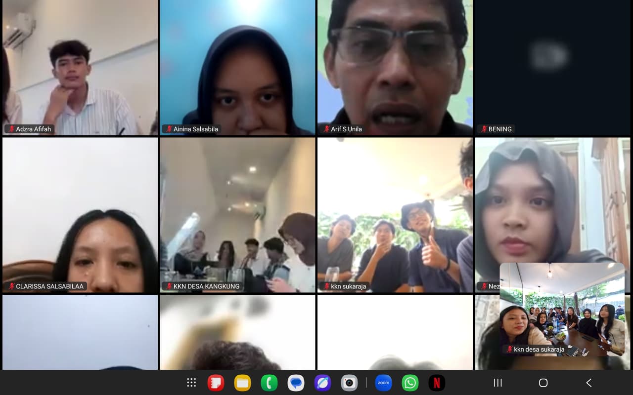 Pembekalan Online dengan DPL