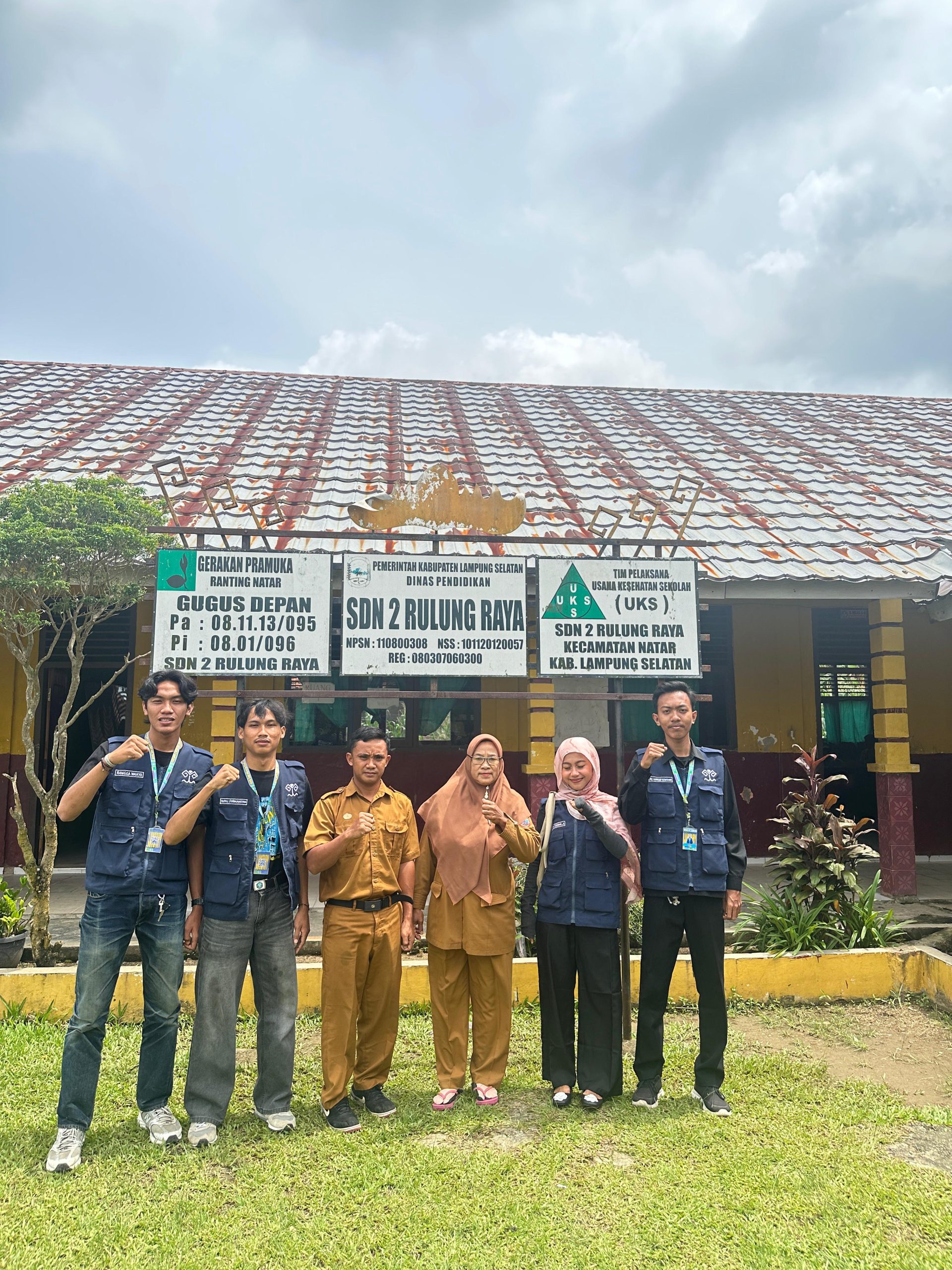 Survei Ke Sekolah di Desa Rulung Raya