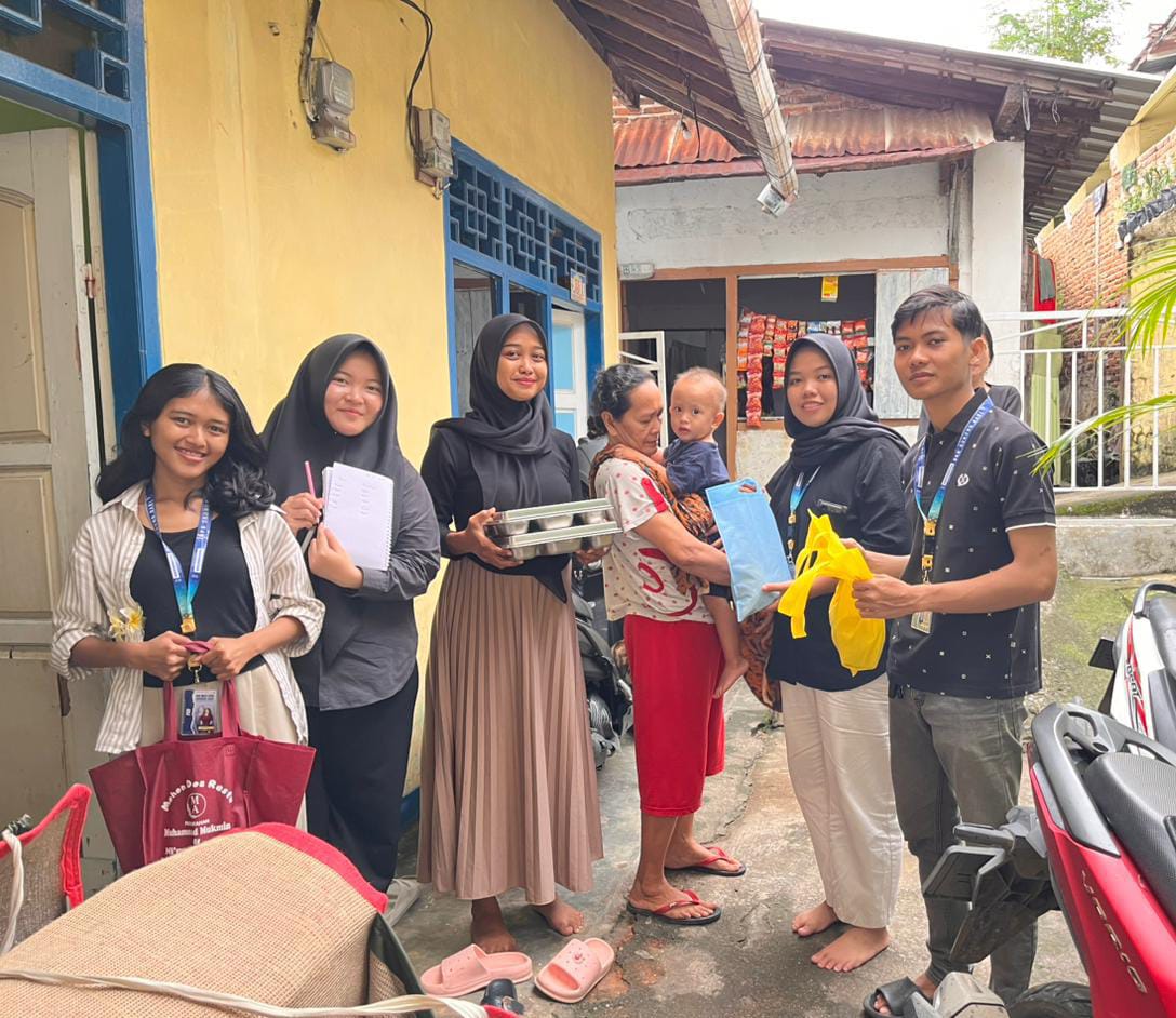 Mahasiswa KKN Gunung Sari Bagi Tugas di Tiga Posyandu untuk Penyaluran MBG