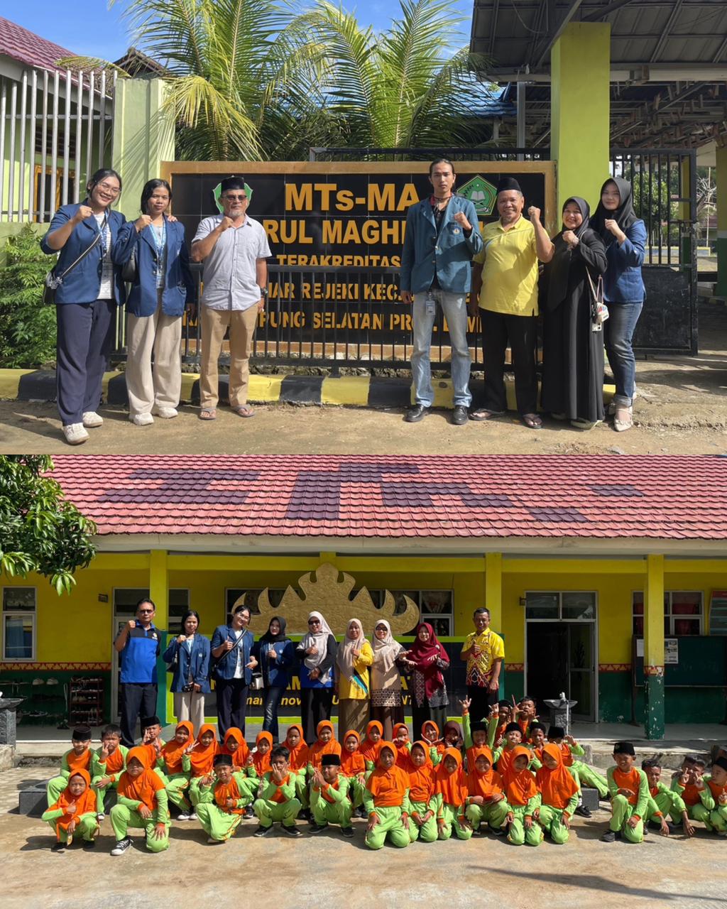 Mengawali Jejak Pengabdian: Kunjungan Awal Mahasiswa KKN Desa Sinar Rejeki