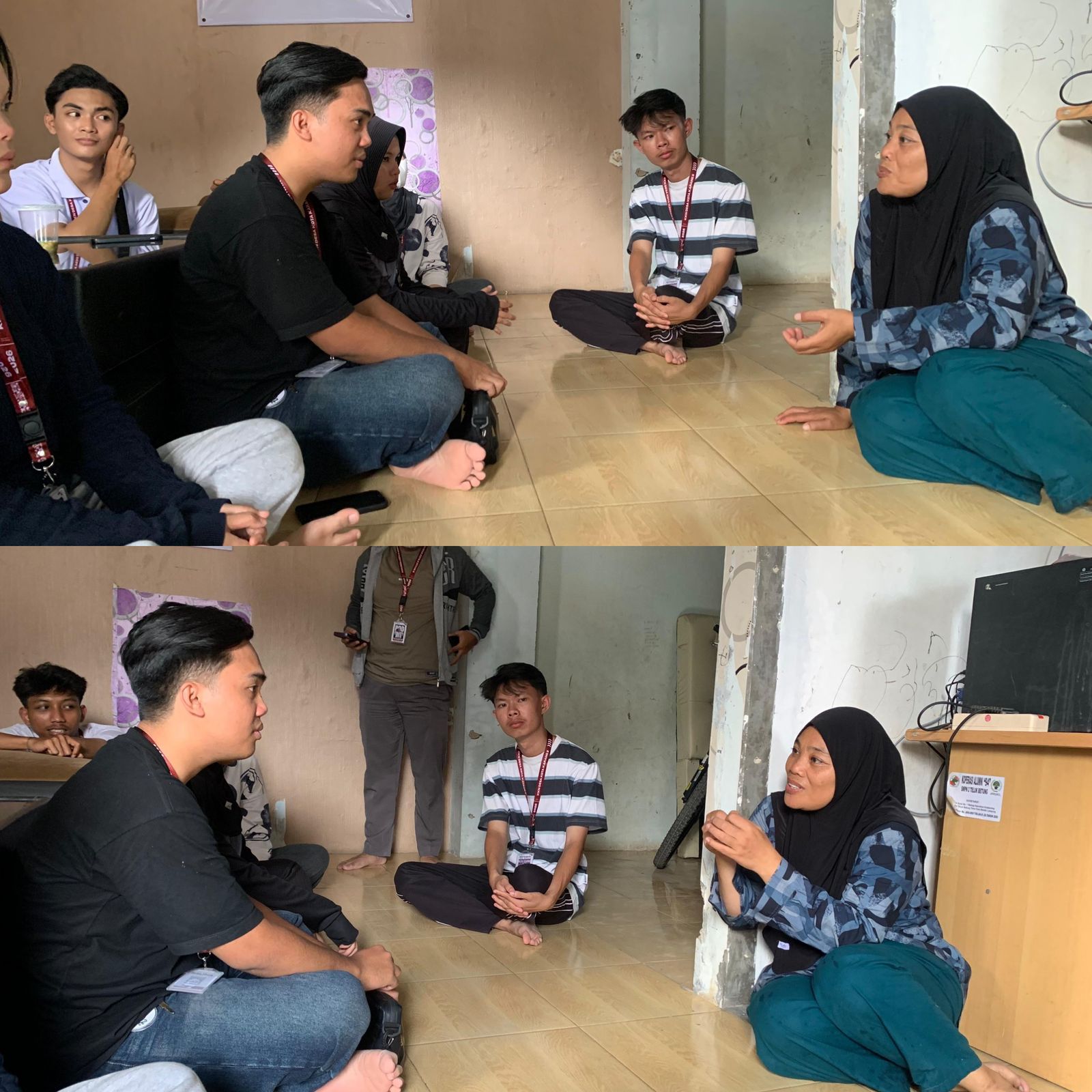 berkunjung ke bank sampah kota karang 2026-01-28