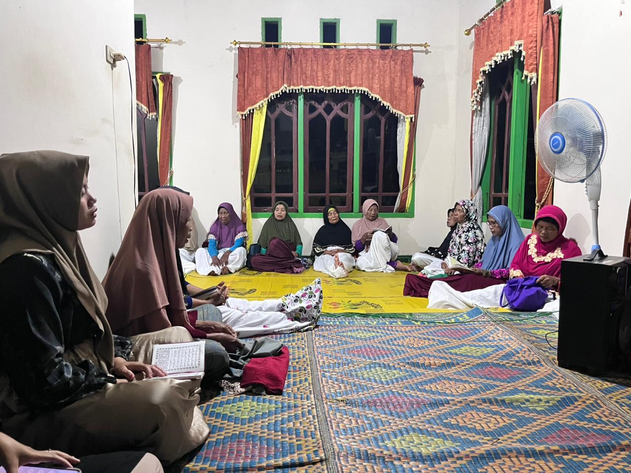 Yasinan Rutin Desa Rulung Raya