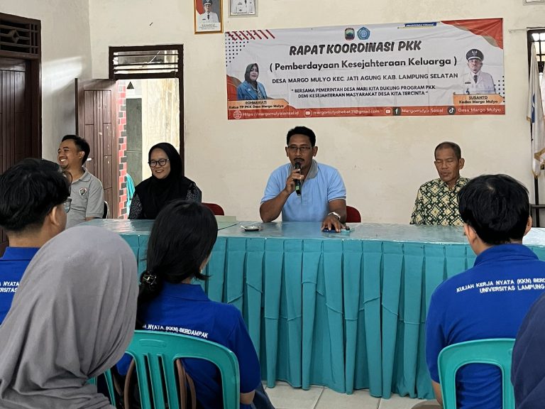 Sambutan oleh Susanto, selaku Kepala Desa Margo Mulyo