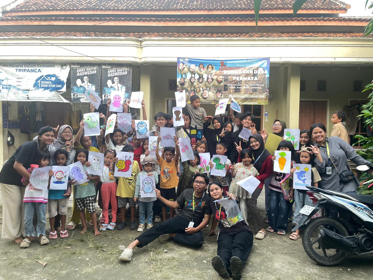 foto bareng semua anak anak