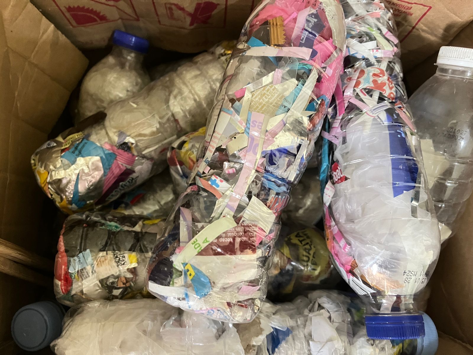 DOKUMENTASI HASIL PEMBUATAN ECOBRICK