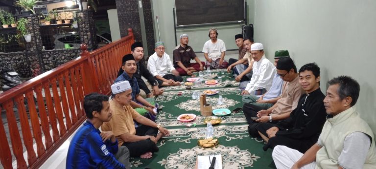 Foto saat rapat isra miraj