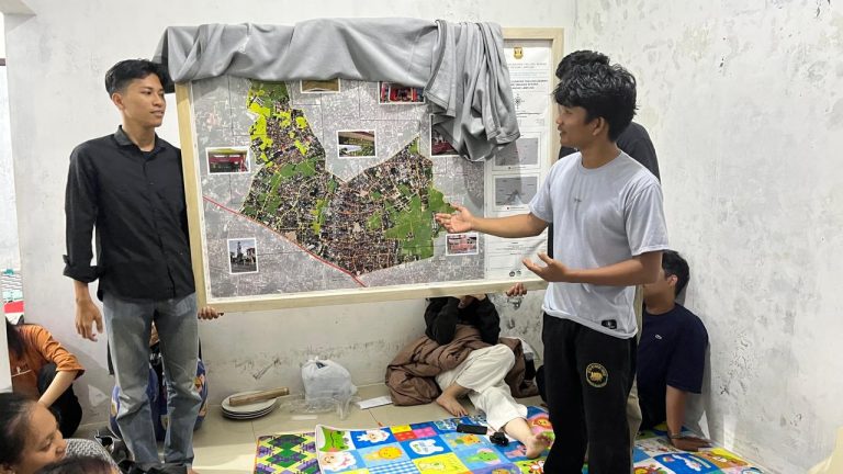 Foto Kelompok KKN Tanjung Senang 2 Matangkan Persiapan Pengesahan Peta Potensi Kelurahan