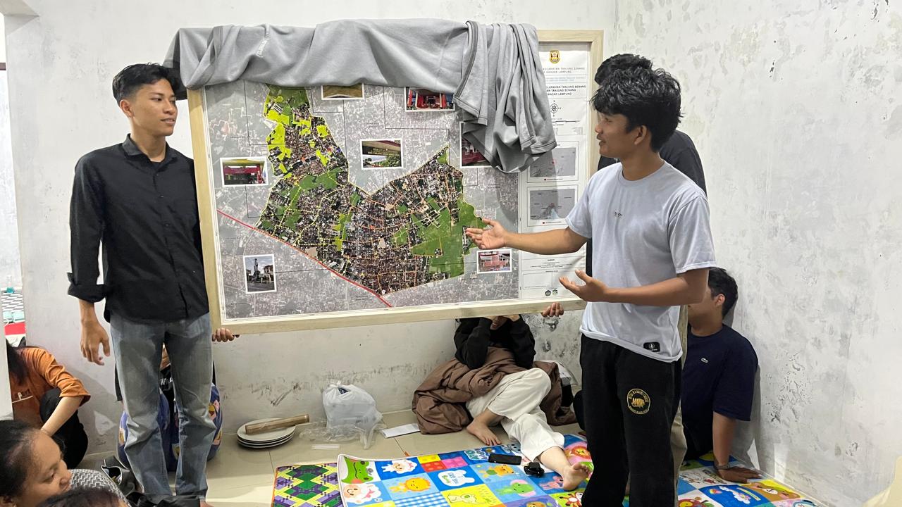 Foto Kelompok KKN Tanjung Senang 2 Matangkan Persiapan Pengesahan Peta Potensi Kelurahan