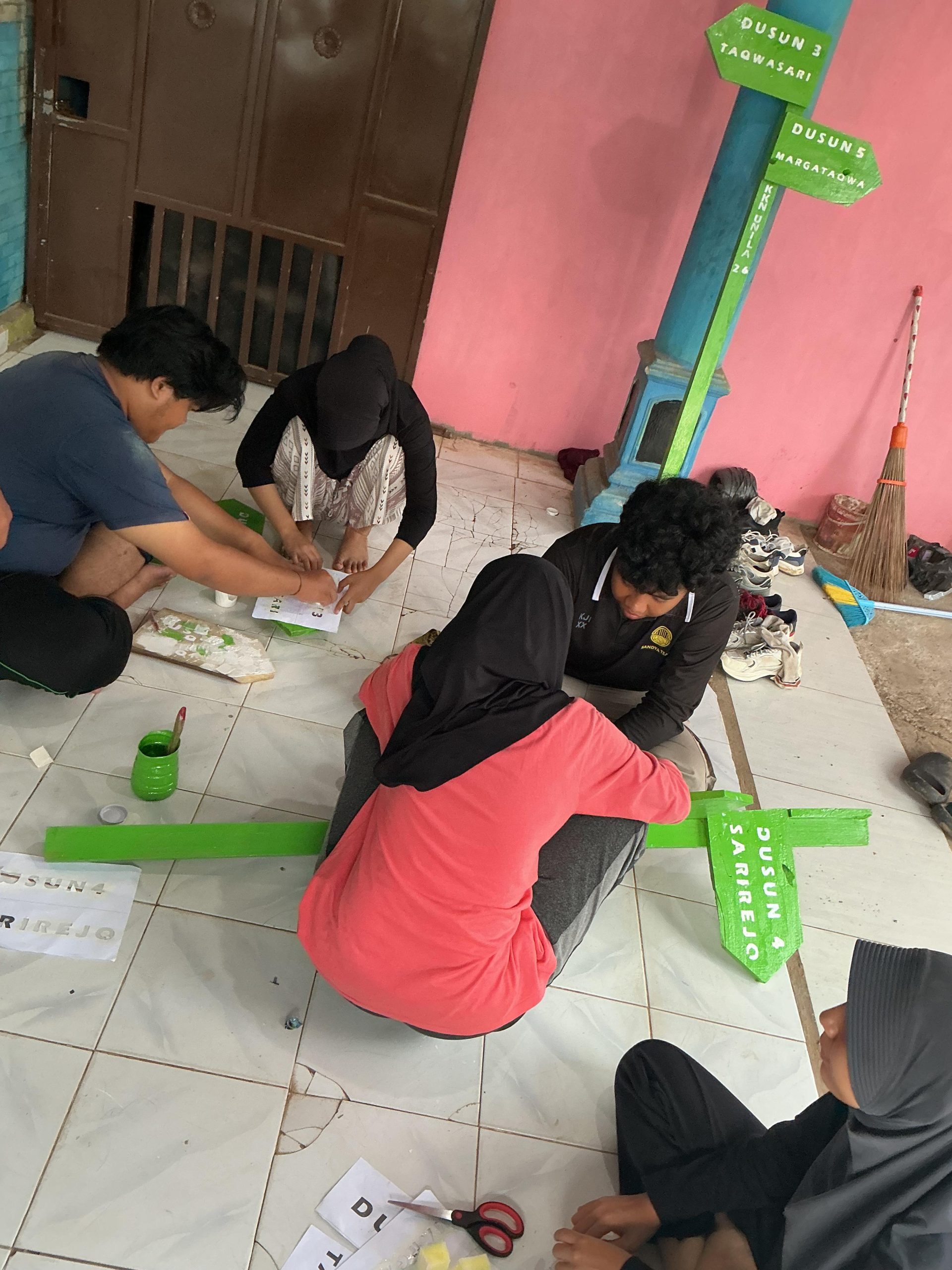 pembuatan plang jalan