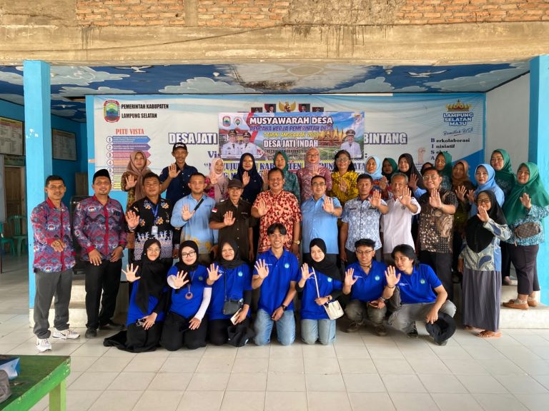 Dokumentasi Pelepasan KKN Tanjung Bintang, Sosialisasi Stunting dan Musyawarah Daerah Desa Jati Indah