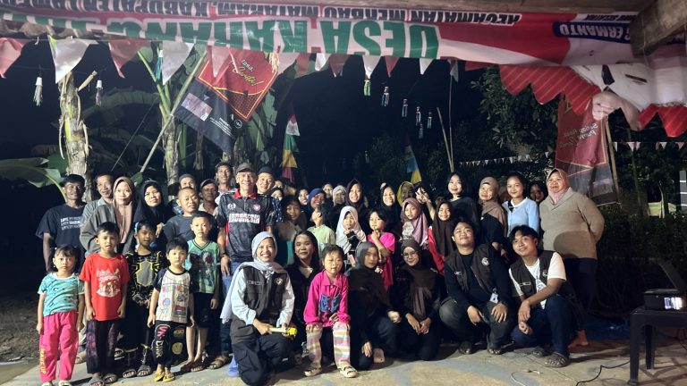 Mahasiswa KKN Unila Gelar Perpisahan Bersama Warga Dusun Ampera