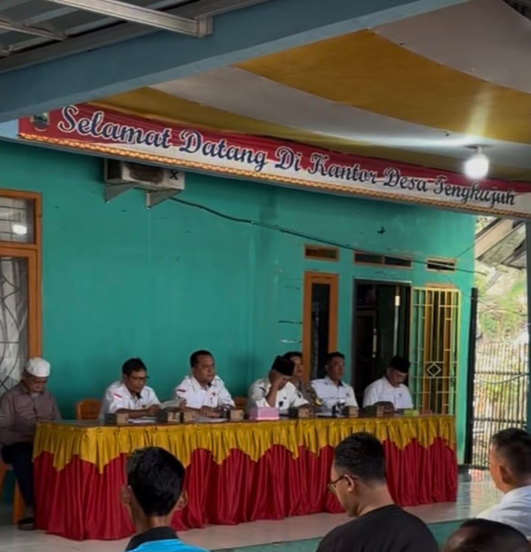 embentukan Panitia Pemilihan Kepala Desa (PAW) Desa Tengkujuh